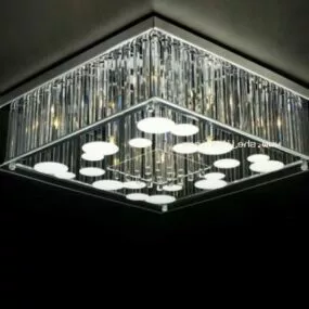 Ceiling Light Glass Material 3d model