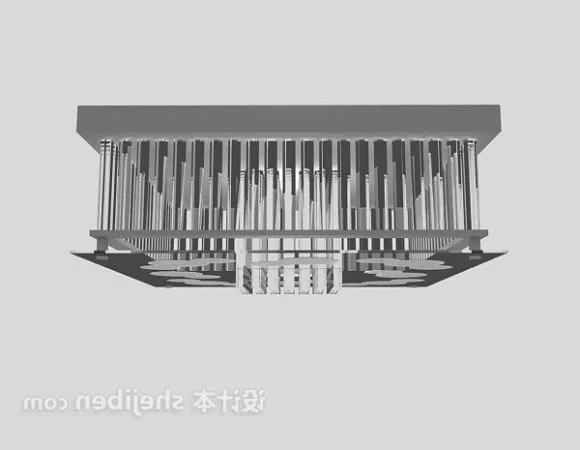Lamp Machinarium Bamboo Style 3d model