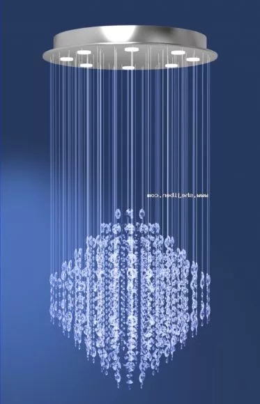 Chandelier Table Lamp 3d model