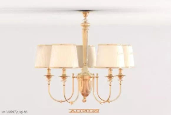 Hotel Ceiling Light Antique Style 3d model Hotel Ceiling Light Antique Style 3d model