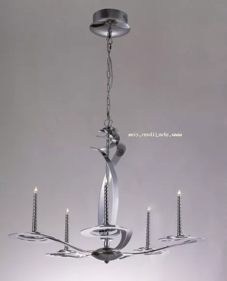 Antique Art Deco Chandelier 3d model