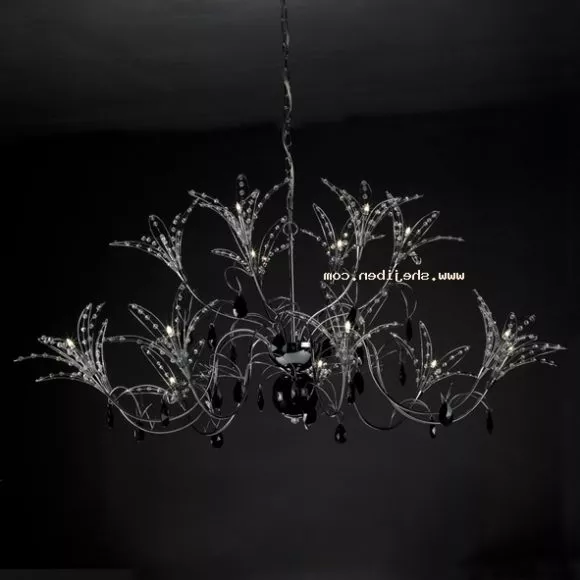 Chrome Chandeliers For Dining Room 3d model