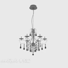 Common Crystal Chandelier 3d model