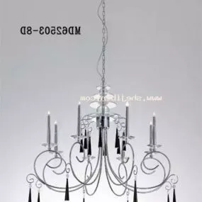Modern Chandelier Minimalist Style 3d model