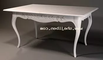 Hourglass Coffee Table 3d model