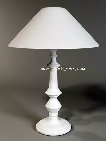 White Table Lamp For Bedroom 3d model White Table Lamp For Bedroom 3d model