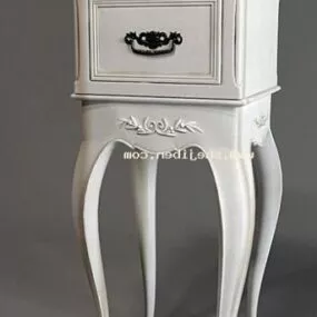 European Console Table 3d model