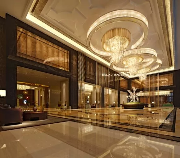 Japanese Ceremonial Interior 3d model
