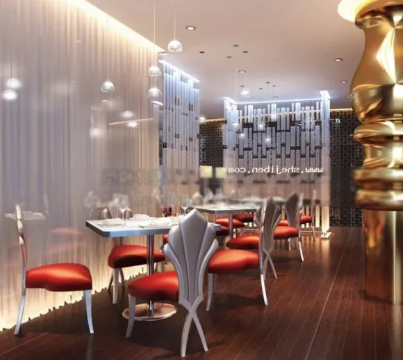Small Restaurant Interior Scene 3d model Small Restaurant Interior Scene 3d model