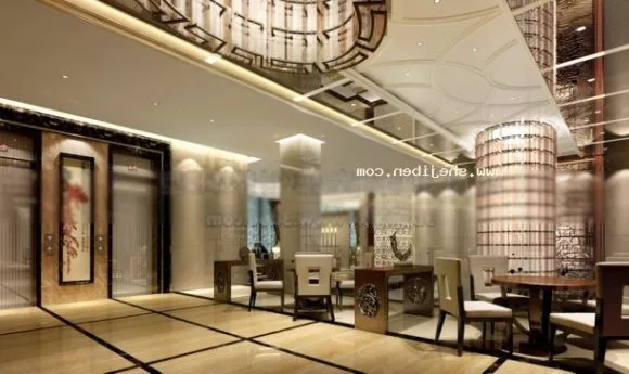 Exhibition Room 3d model
