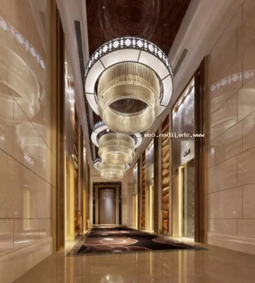 Scifi Corridor 3d model