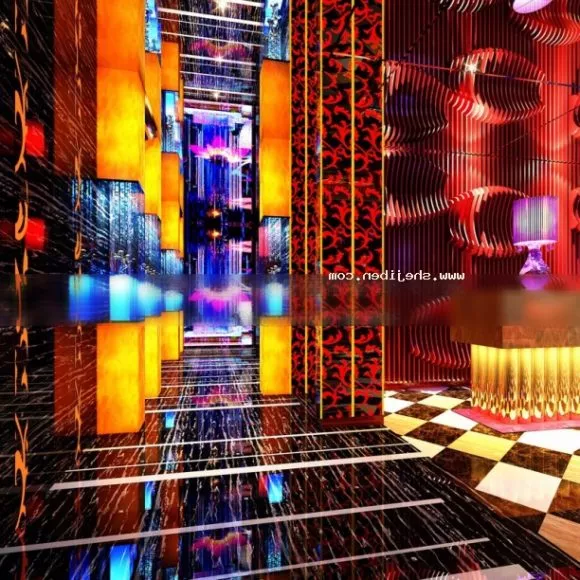 Elevator Corridor Club Interior Scene 3d model Elevator Corridor Club Interior Scene 3d model