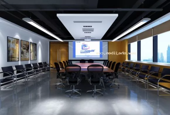 Office Component Meeting Room Interior Scene 3d model Office Component Meeting Room Interior Scene 3d model