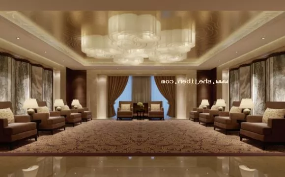 Two Walls House Interior 3d model