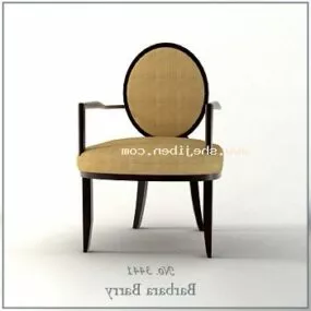 Elegant Dinning Armchair Furniture 3d model