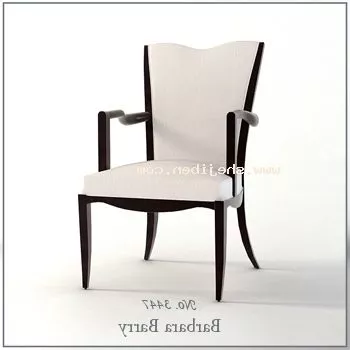 Coffee Armchair Iris 3d model