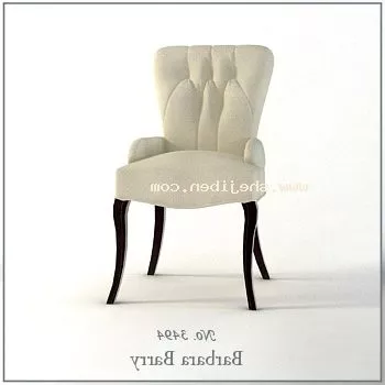 Chair With Cloth Cover 3d model