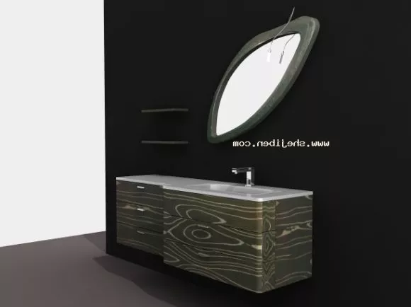 Mirror Modern Decor 3d model