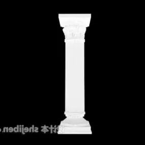Roman Classic Stone Column 3d model