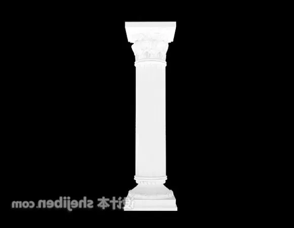 Ancient Corinthian Column 3d model