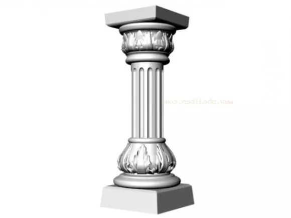 Doric Ancient Column 3d model