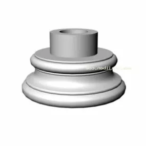 European Column Base Component V1 3d model