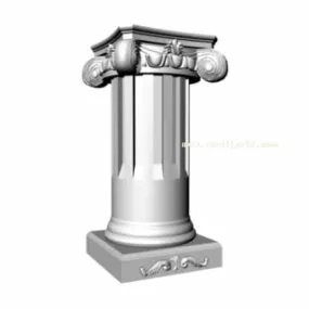 Roman Column Classic Architecture 3d model