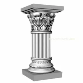 Roman Greek Column 3d model