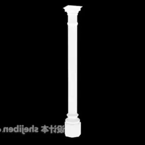 Roman Greek Column Design 3d model