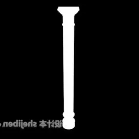 Roman Column Classic Style 3d model