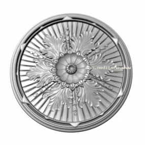 Carving Ceiling Plaster 3d model