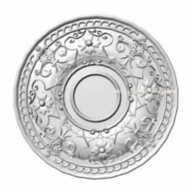 Ceiling Plaster Classic Style 3d model