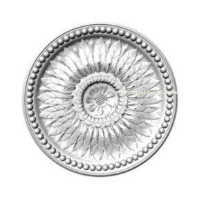 Ceiling Plaster Pattern 3d model
