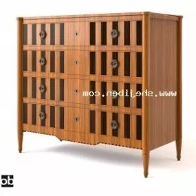 Chinese Shoes Cabinet 3d model