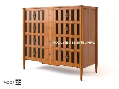 Console Table With A Chair Chinese Furniture 3d model