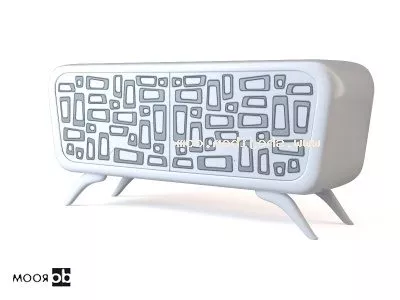 Glasscase With Glass Shelf 3d model