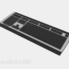 Old Keyboard 3d model