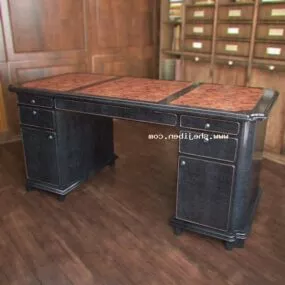 Old Desk 3d model