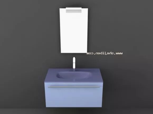 Wash Basin Simply 3d model