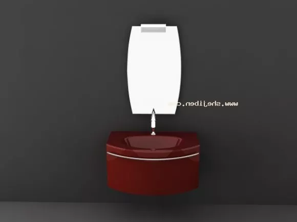 Washroom For Men 3d model