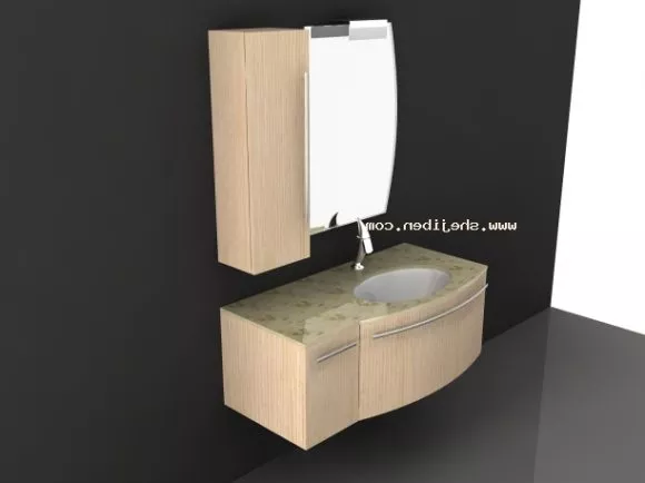 Office Supplies Circle Tray 3d model