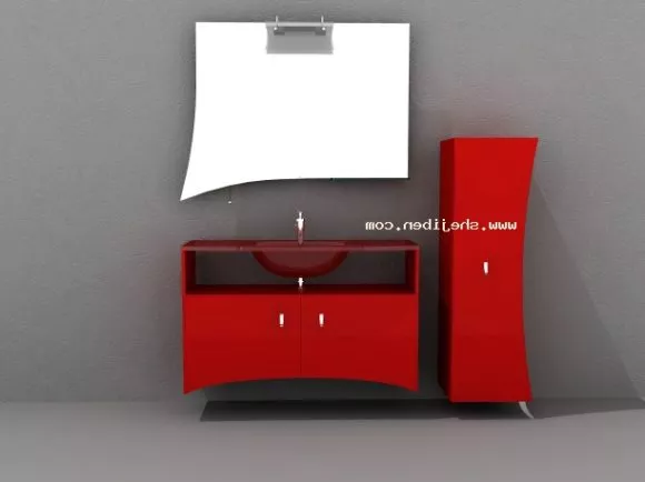 Brush Stand Sanitary 3d model