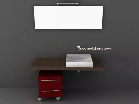 Modern Wash Basin Ravak 3d model