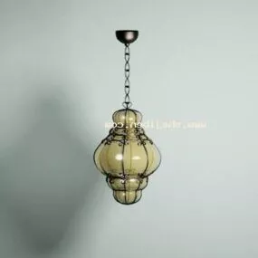 Jade Vase Chandelier 3d model
