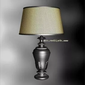 Vintage Table Lamp Hotel Equipment 3d model