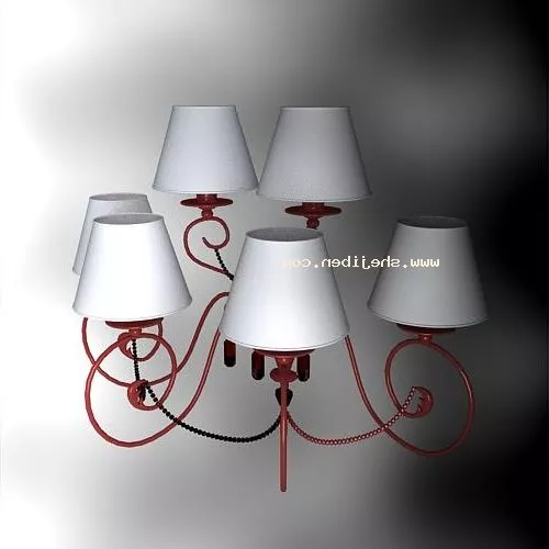Classic Emerald Table Lamp 3d model