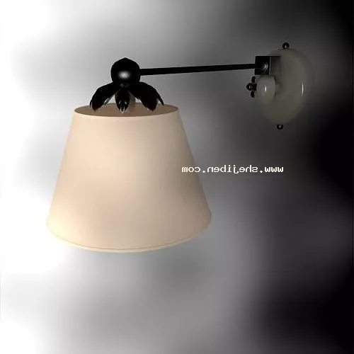 Minimalist Acrylic Table Lamp 3d model