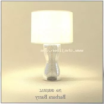 Vintage Old Table Lamp 3d model