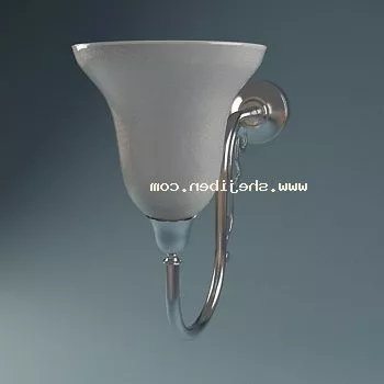 Brass Flush Mount Ceiling Light 3d model