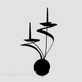 Iron Wall Lamp Modernism 3d model